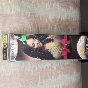 NEW 100 % human hair in the color 1.